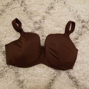 Cacique Intimates Brown Bra 38DDD